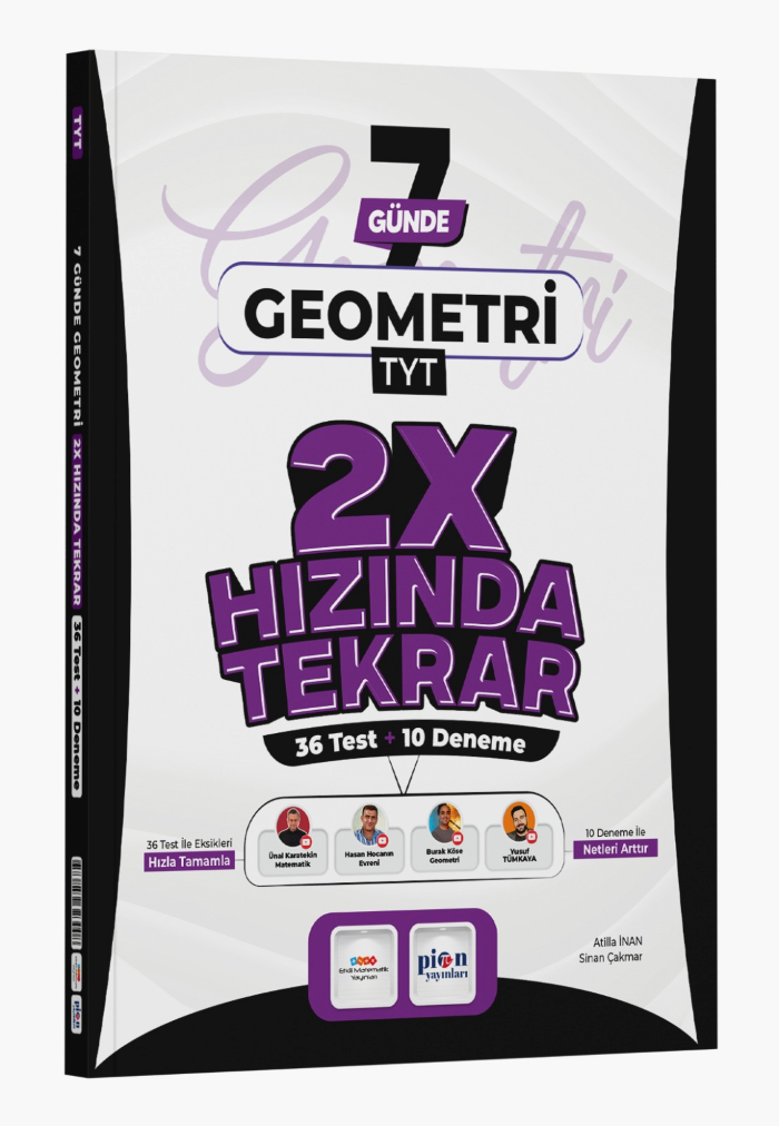 PİON TYT 2X HIZINDA TEKRAR GEOMETRİ - 2026